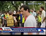 Taxistas e mototaxistas realizam protestos pelas ruas de Rio Branco