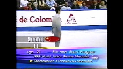 Li Yunfei - 2001 World Championships - FS