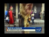 Riobamba realizó procesión del Señor del Buen Suceso