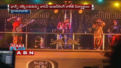 RedBull TourBus ; Vasavi College Of Engineering ; Swarathma Jaana ; Hyderabad