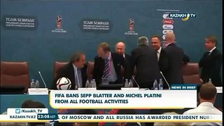 Блаттера и Платини отстранили от футбола на 8 лет - Kazakh TV