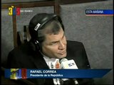 Correa: falta mucho por hacer para que los procesos revolucionarios sean irreversibles
