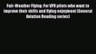 Read Fair-Weather Flying: For VFR pilots who want to improve their skills and flying enjoyment