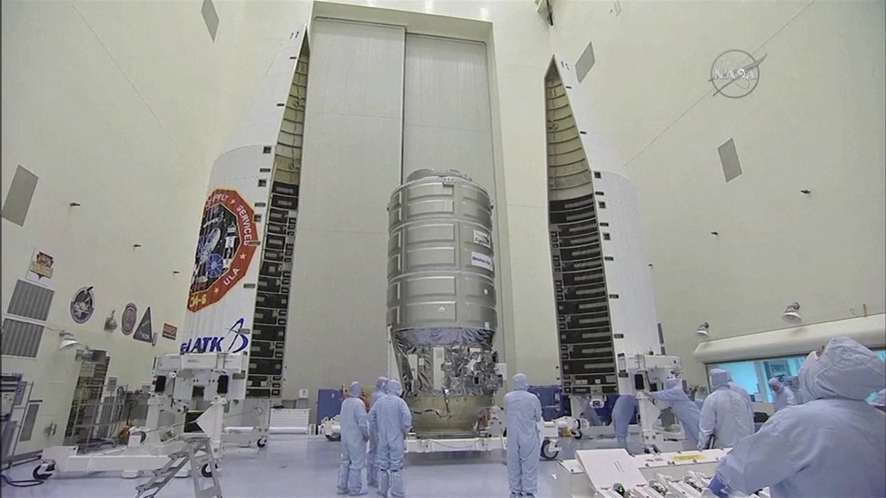 [Atlas V] Assembly Highlights for Cygnus OA-6 Spacecraft