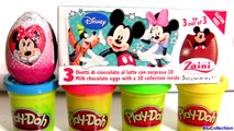 Mickey Mouse Clubhouse Play Doh Surprise Eggs Play Dough Huevos Sorpresa 깜짝 계란 장난감 сюрприз