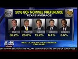 Cruz Leads Trump In Texas - Ted Cruz on Hannity
