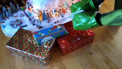 Hulk  Santa Claus In Real Life Thor Hammer  Superhero Fun Movie