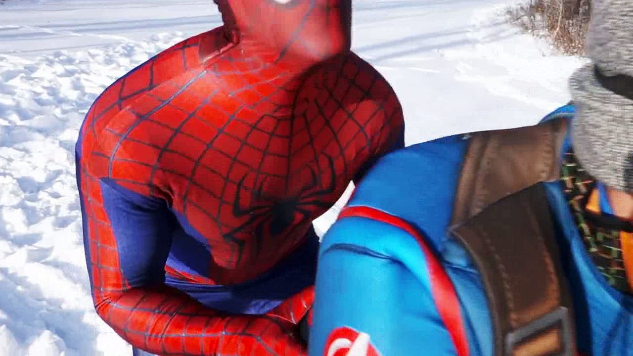Spiderman vs Captain America vs Zombie Superhero Battle Movie in Real Life