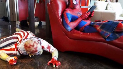 Spiderman vs Frozen Elsa vs Zombie Spiderman Fun Superhero Movie with Elsa in Real Life