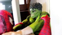 Spiderman vs Hulk in Real Life Superhero Arm Wrestling Fight Movie