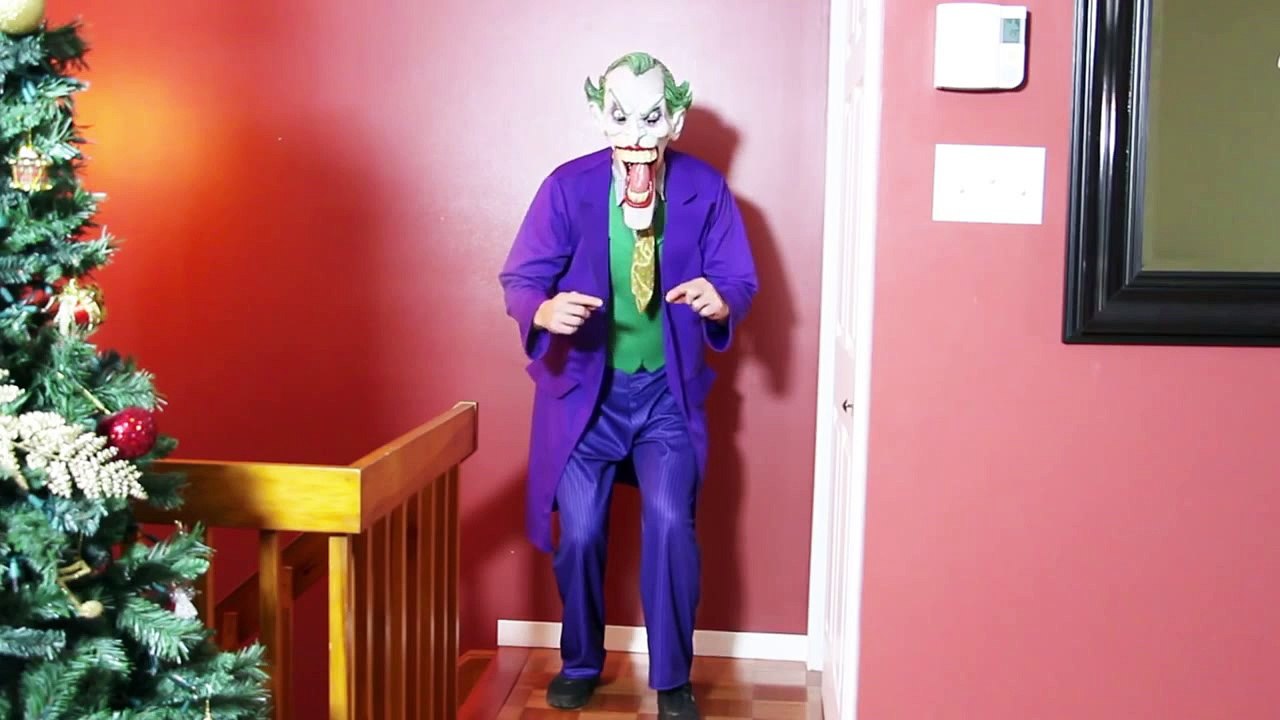 Spiderman vs Joker vs Gollum  Real Life Superhero Battle