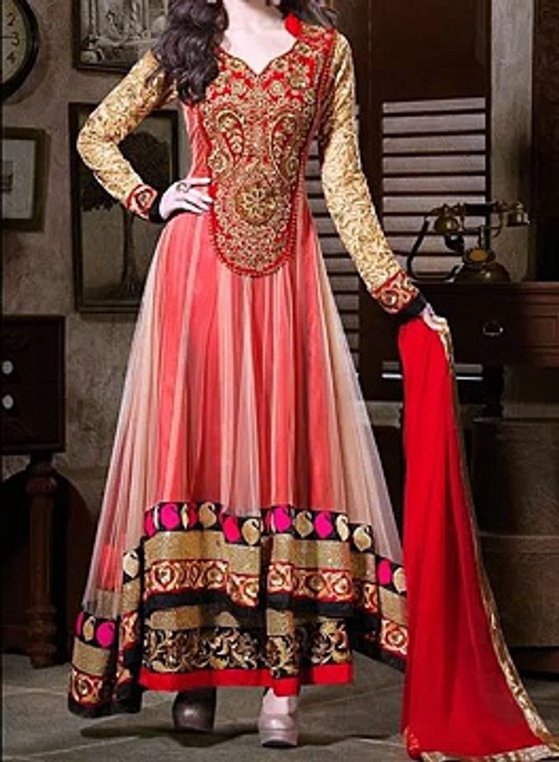 Naya model ka outlet frock suit