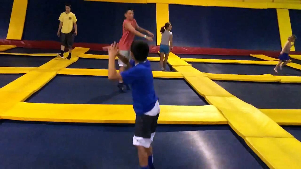 Slow Motion Two Person Backflip
