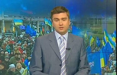 Киевляне ночуют на холодных площадях и у костров едят бутерброды