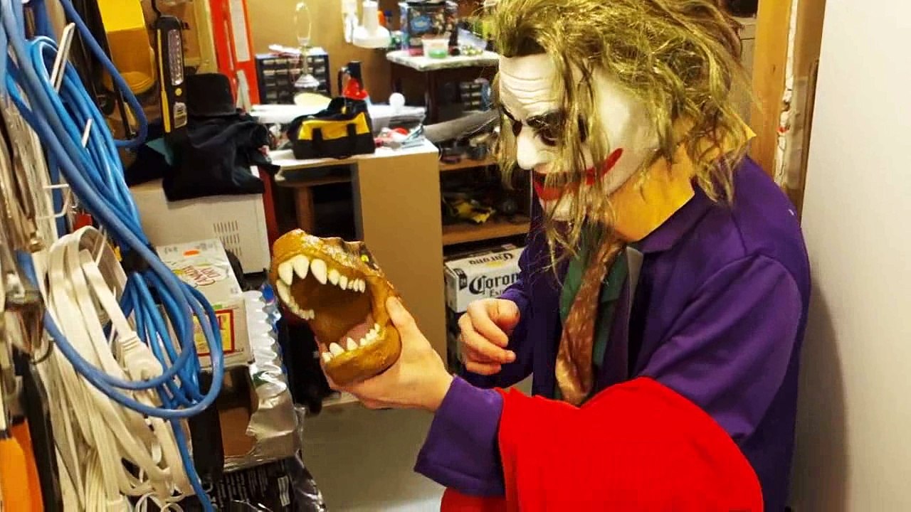 Spiderman vs Joker vs TRex Spiderman Kidnapped  Fun Superhero Movie In Real Life