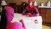 Spiderman vs Pink Spidergirl vs Joker in Real Life Spidergirl Hypnotized Superhero Movie