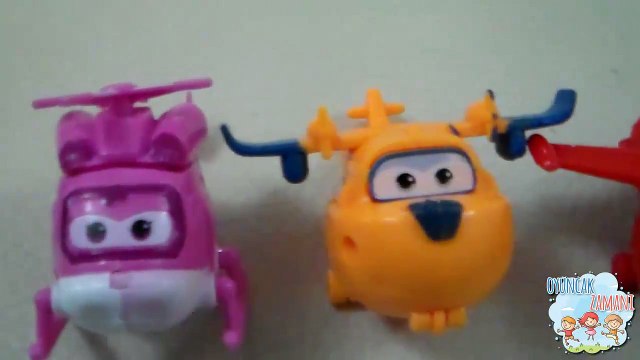 Harika Kanatlar Çizgifilminin 4 karakteri Jet,Dony,Dizzy ve Jerome