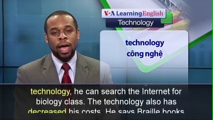 Phát âm chuẩn Anh ngữ đặc biệt: Kenya Blind Technology (VOA)