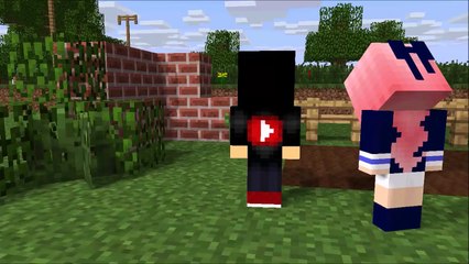 Girl vs. Boy Minecraft Animation (Markiplier VS LDShadowLady, challenge, farming battle, P