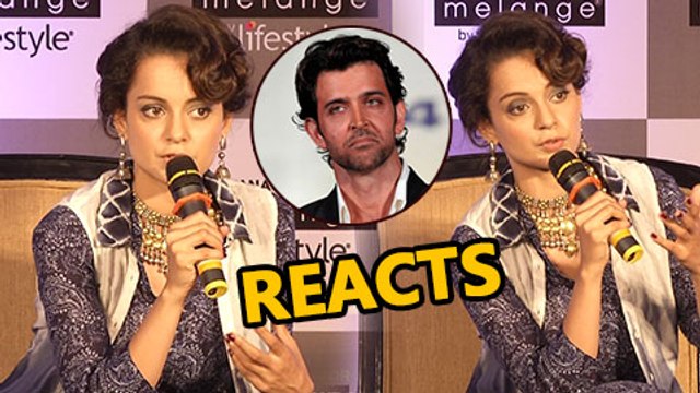 Kangana Ranaut Terrific Reaction On Fight With Hrithik Roshan