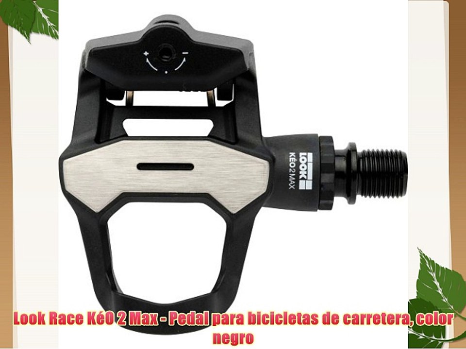 Look Race KéO 2 Max - Pedal para bicicletas de carretera color negro