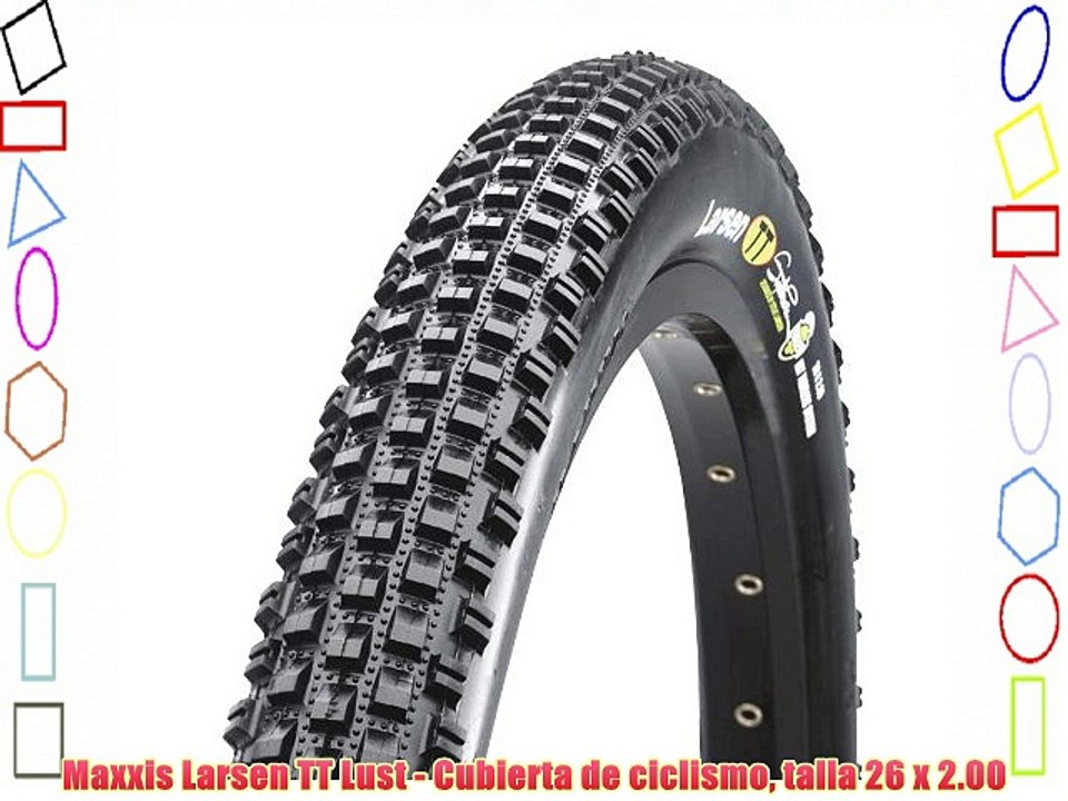 Maxxis Larsen TT Lust - Cubierta de ciclismo talla 26 x 2.00