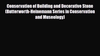 Download ‪Conservation of Building and Decorative Stone (Butterworth-Heinemann Series in Conservation‬