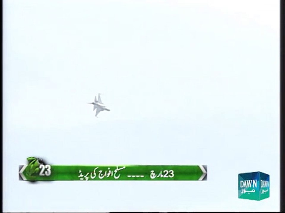 JF-17 Thunders in 23rd march parade