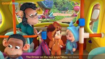 Wheels on the Bus| HD Nursery Rhymes | English Nursery Rhymes | Nursery Rhymes for Kids