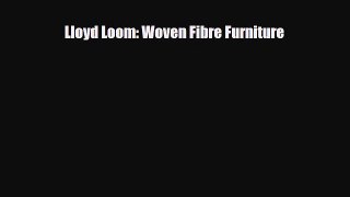 Read ‪Lloyd Loom: Woven Fibre Furniture‬ PDF Free