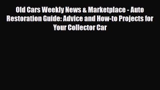 Download ‪Old Cars Weekly News & Marketplace - Auto Restoration Guide: Advice and How-to Projects