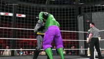 WWE 2K16 - Thanos VS Hulk VS Superman VS Batman VS Captain America VS Winter Soldier