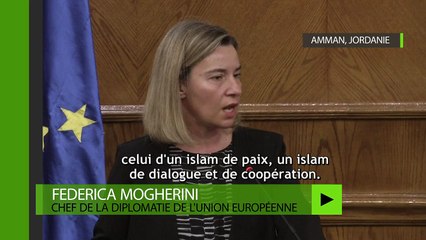 Download Video: Attentats à Bruxelles: Federica Mogherini, chef de la diplomatie européenne, craque en pleine conférence