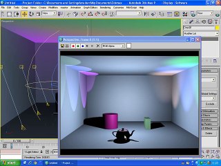 3ds max 7 basics lecture lights IES Web Light in urdu