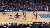 Russell Westbrook One-handed Dunk   Rockets vs Thunder   March 22, 2016   NBA 2015-16 Season