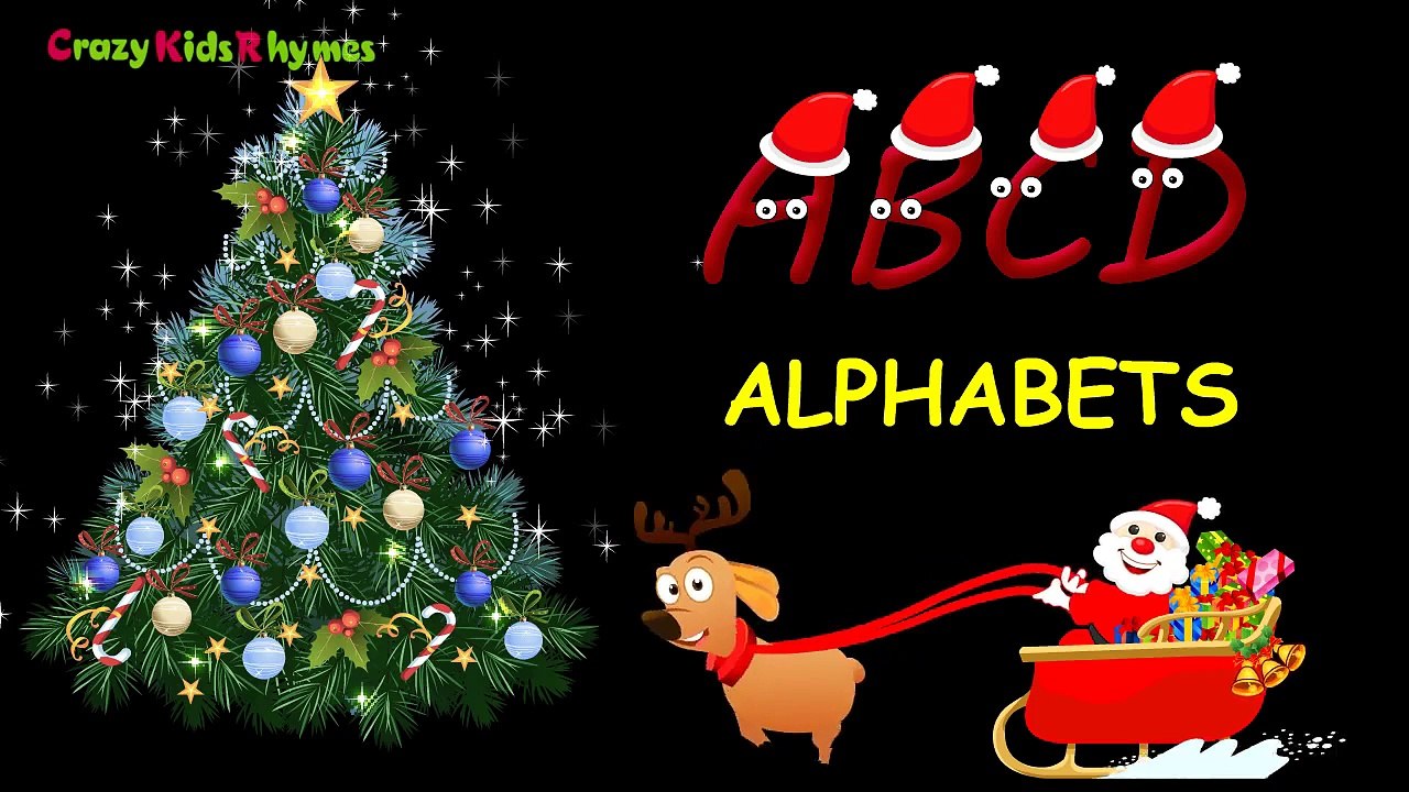 ABC songs for children with Santa Claus - Christmas Holidays Alphabet