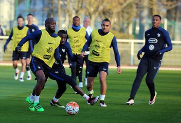 Entrainement de l'Equipe de France mardi à Clairefontaine