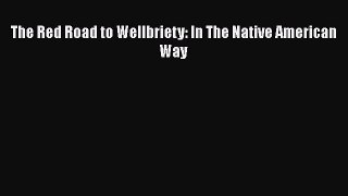 Read The Red Road to Wellbriety: In The Native American Way Ebook Free