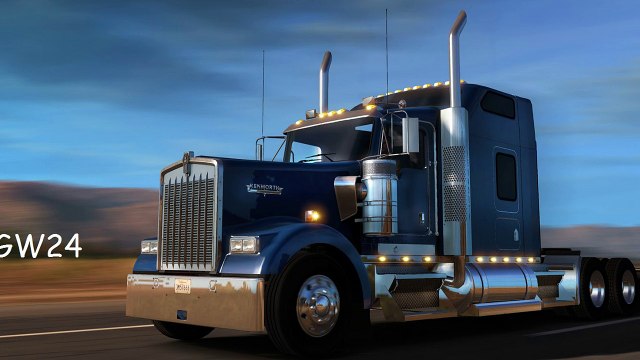 American Truck Simulator 1.1.1.3 Crack ! kenworth W900