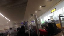 L'intérieur de l'aéroport de Bruxelles National après les attentats