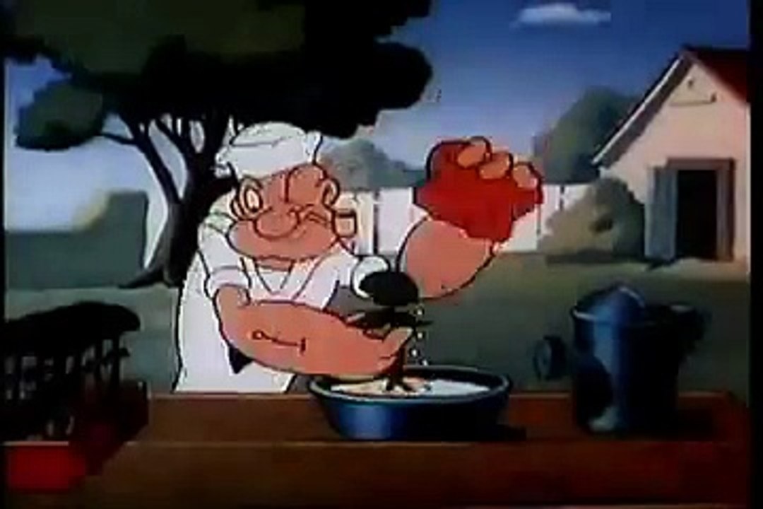 Моряк Папай, Шпинат и Суслик  Детский мультик/ Gopher Spinach - 1954