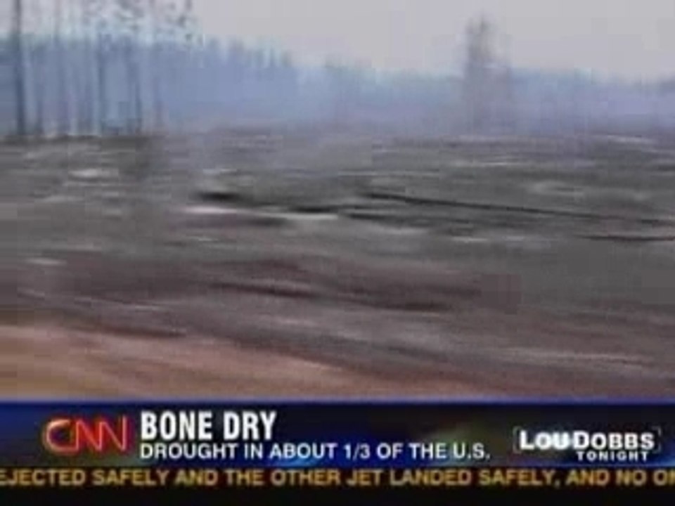 Lou Dobbs US Drought, Worst in Century