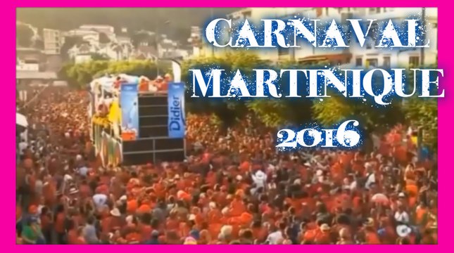 ☽✰.Carnaval: MARTINIQUE, du Mardi-Gras, le 9 Février 2016.✰☄