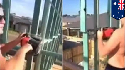 Unpaid construction workers destroy building with chainsaws to teach boss a lesson