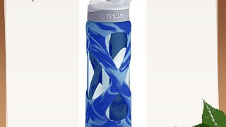 Camelbak Wasserflasche Eddy Glass - Botella de agua para bicicletas color azul (blue/aqua swirl)