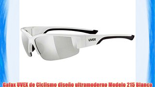 Gafas Ciclismo UVEX 215 Bicolor Sportstyle con Protección 100% Rayos UV y Filtro IR 2853bn