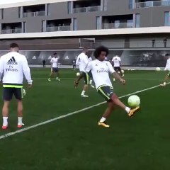 marcelo amazing skills at training