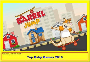 Play Barrel Jump Top New Baby Games For Kids 2016