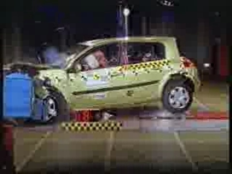 Crash test renault megane 1.6 16v euroncap (2002)