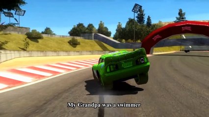 Spiderman Songs Nursery ♪ Grandpa's whiskers ♪ Pixar Dinoco, Batman Mater Spiderman, HULK